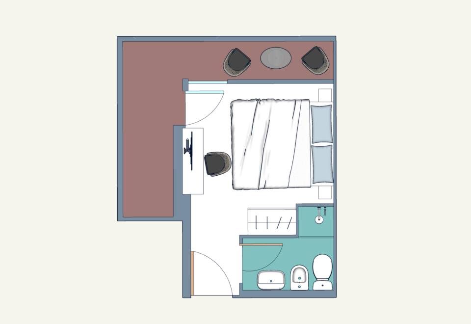 Economy Mini Doppelzimmer